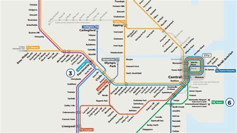 sydney trains timetable by line